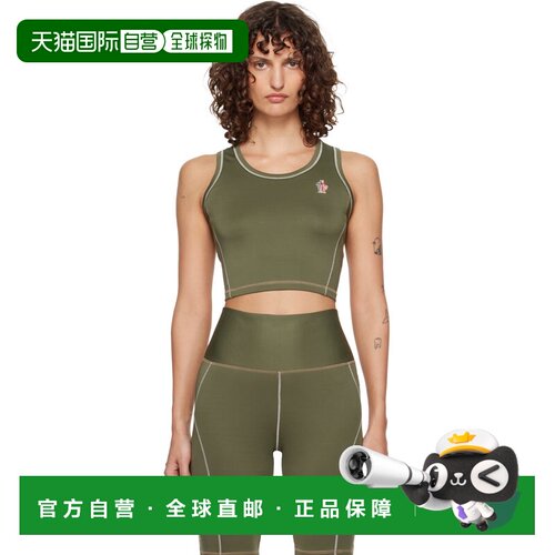 香港直邮moncler 盟可睐 女士 卡其色 Polartec 上装 L10988P0000