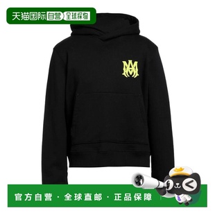 1h可退 香港直邮AMIRI 男士 连帽运动衫 black黑色 舒适时尚