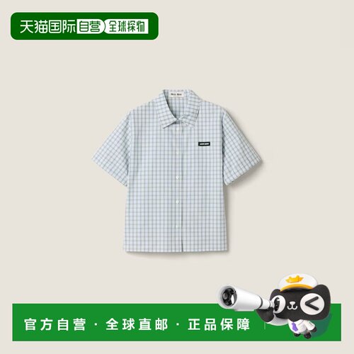 香港直邮MIU MIU 女士衬衫 MK1959196LF073KSOOO AW2026 白色