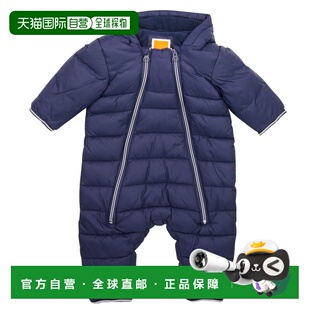 欧洲直邮Timberland 添柏岚 男孩 T96261-85T 羽绒服 海蓝色