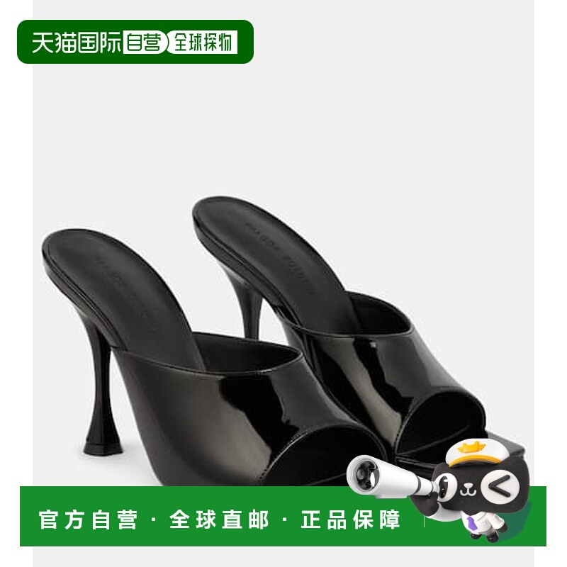 香港直邮magda butrym 女士 水晶装饰凉拖 001336高跟单鞋凉鞋