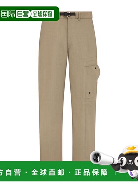 香港直邮Dior 腰带袢休闲裤 443C136A5851迪奥