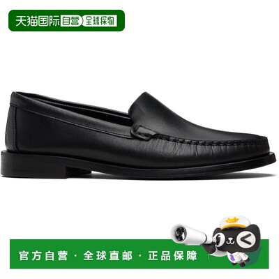 1h可退 香港直邮aeyde 女士 黑色 Arthur 乐福鞋 A11FL0665002001