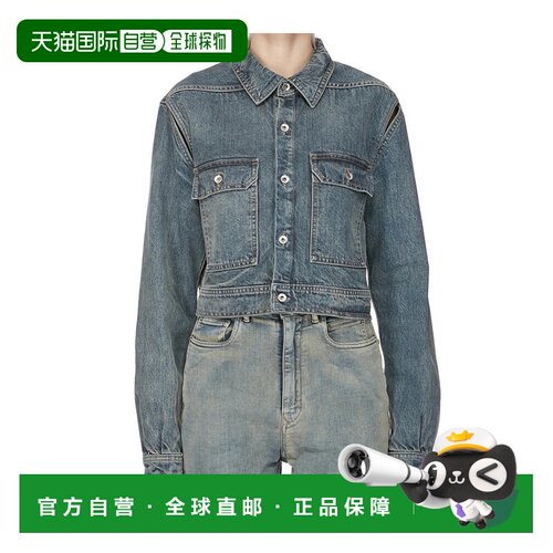 Rick Owens Drkshdw 翻领长袖休闲夹克 DS02F6702DMI外套