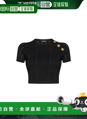 欧洲直邮BALMAIN 女士针织毛衣 CF1AI077KF240PA