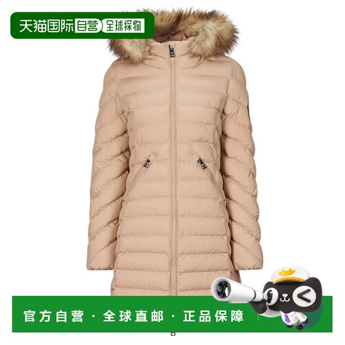 欧洲直邮Superdry 女衣服 羽绒服/棉服 米色 冬天 FUJI HOODED MI