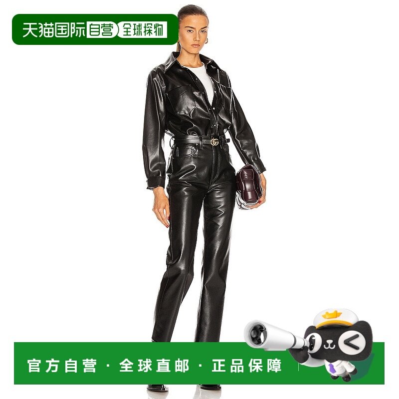 香港直邮AGOLDE 男士 90's 再生皮革合身长裤 A1641285,男装,休闲裤,淘宝优惠券,粉丝福利购,淘宝优惠卷