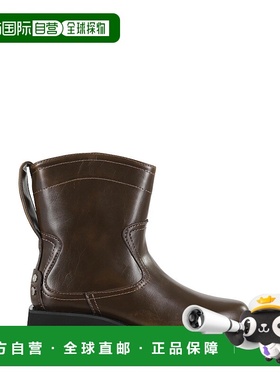 香港直邮Ganni 铆钉低帮靴厚底鞋女靴 S3024