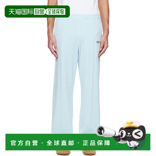 1h可退 香港直邮Casablanca 男士 蓝色运动裤 MSP26JTR31802卫裤