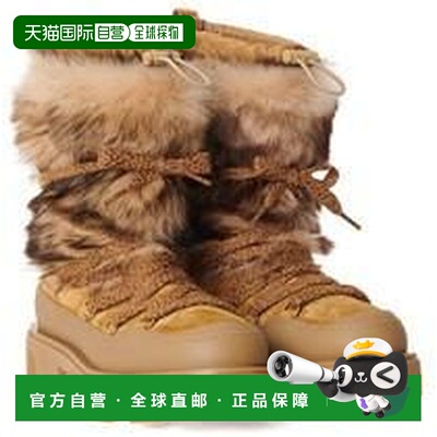 1h可退 香港直邮Moncler 盟可睐 女士 'Peak Apres' 短靴 K209B4G