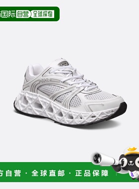 1h可退 香港直邮DIOR 迪奥 男士 运动鞋 3SN323ZCYH white白色 舒