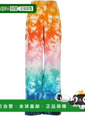 1h可退 香港直邮Casablanca 女士 WS25TR04902TIE 染色交织图案长