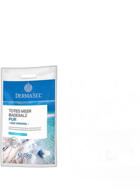 欧洲直邮德国药房DERMASEL死海海盐泡澡浴盐5kg深层清洁正品