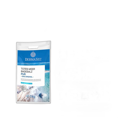 欧洲直邮德国药房DERMASEL死海海盐泡澡浴盐5kg深层清洁正品