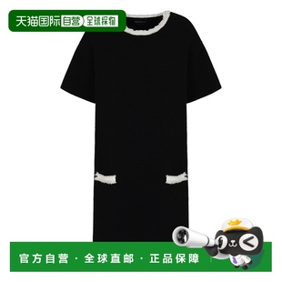 香港直邮Emporio 女士 Armani 阿玛尼 黑色连衣 安普里奥 1h可退