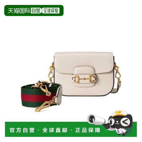 自营Gucci 马衔扣1955系列迷你手袋 古驰65857418YSG斜挎包单肩包