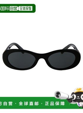 1h可退 香港直邮Miu Miu 缪缪 女士 黑色醋纤太阳眼镜 0MU06ZS1AB