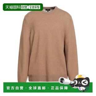 1h可退 香港直邮THEORY 希尔瑞 男士 毛衣 brown棕色 舒适时尚