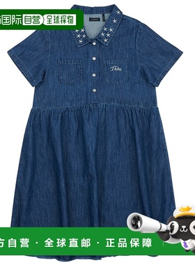 欧洲直邮IKKS  XW30182 女童服装短连衣裙 XW30182-86-J