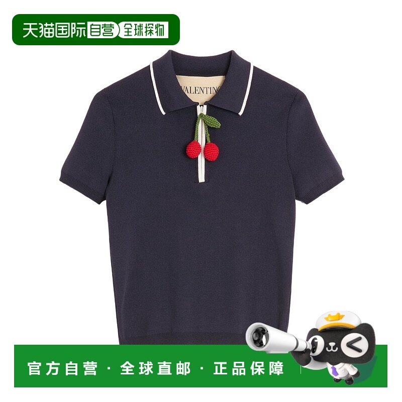 香港直邮Valentino 樱桃棉质上衣 BKC65F9EQ
