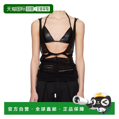 香港直邮Rick Owens Tanja 上衣 RO01E7618KGRIDM针织下摆背心