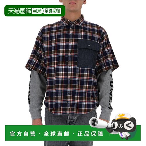 香港直邮Dsquared2二次方男士衬衫 【付后1h可退】