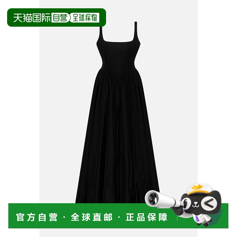 1h可退 香港直邮DIOR 迪奥 女士 喇叭长款连衣裙 511L18A5132新款