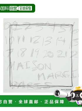 1h可退 香港直邮Maison Margiela 马丁 马吉拉 女士 Scarfs 蓝色