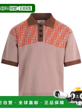 1h可退 香港直邮Fendi 短袖Polo衫 JMG141AVVT