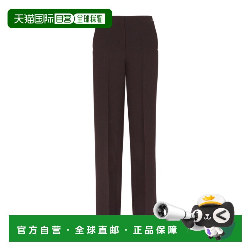 香港直邮Fendi 折痕细节休闲裤 FR6580AJYF羊毛直筒裤