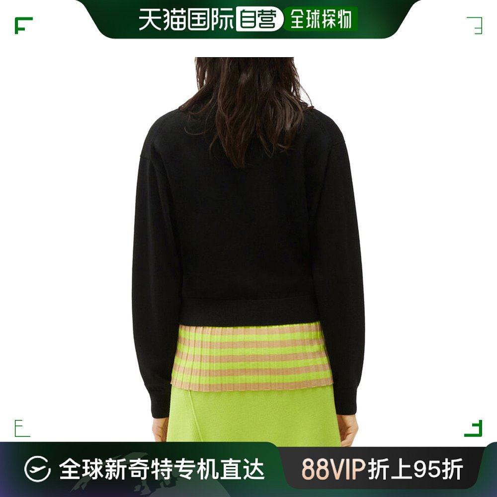 香港直邮KENZO 女士黑色开衫 FB62CA6353TA-99 女装/女士精品 毛针织衫 原图主图