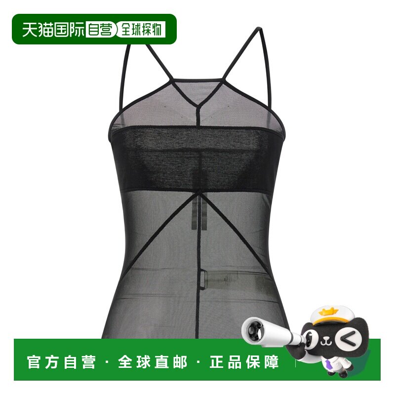 1h可退 香港直邮Rick Owens 无袖上衣 RO01F6156TUSRJA吊带背心 - 实物图