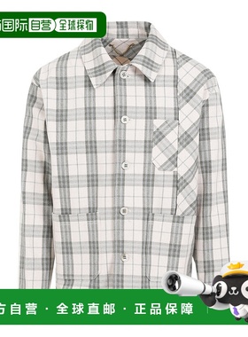 香港直邮Golden Goose Deluxe Brand 工装格纹衬衫 GMP01836.P001