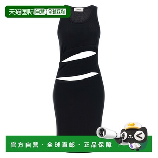 1h可退 香港直邮Coperni 女士 'Spiral' 连衣裙 COPJS205F5012BLK