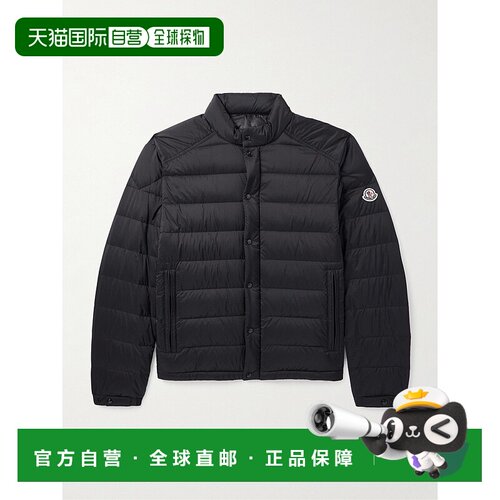香港直邮1h可退 Moncler 盟可睐 男士 Logo-Appliqued Shell 修身