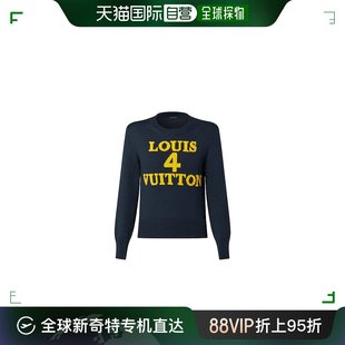 VUITTON路易威登米蓝色针织毛衣 欧洲直邮LOUIS