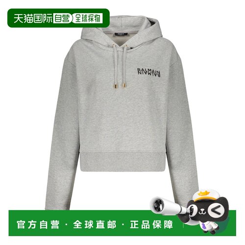 1h可退 香港直邮Balmain 长袖卫衣 GF6JR030BB04