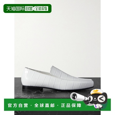 1h可退 香港直邮TOTÊME 女士 Croco Oval 乐福鞋 234WAS813LE0023