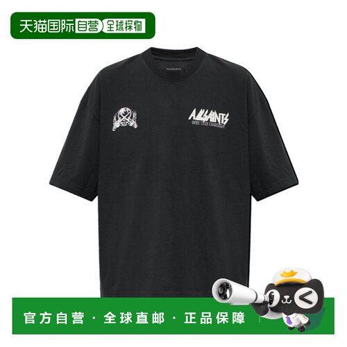 香港直邮ALL SAINTS 男士T恤 M001PFWASHEDBLACK AW2026