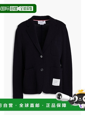 1h可退 香港直邮Thom Browne 汤姆 布朗 女士 羊毛西装外套 FJT31