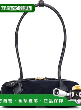 香港直邮Alaia 女士 黑色小号 Le Teckel Bi-Material 手提包 AA1