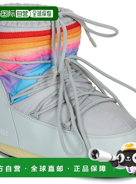欧洲直邮Moon Boot 月亮靴 女鞋 秋冬 雪地靴 MB ICON LOW RAINBO