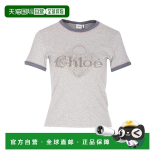 带LogoT恤 1h可退 女士 蔻依 25WJH0319501B 香港直邮Chloe