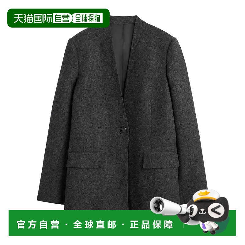 香港直邮Toteme 围巾西装外套 254-WRZ0060-FB0472
