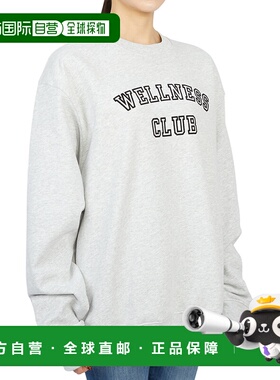 1h可退 香港直邮SPORTY & RICH 女士 CR761HG 混灰色卫衣 CR761HG