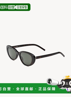欧洲直邮YSL (2025新品) SL M154玳瑁太阳镜猫眼防紫外线