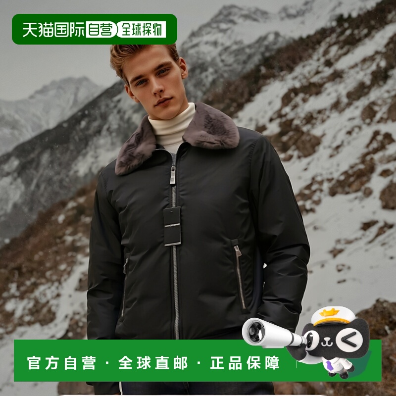 香港直邮Emporio Armani 徽标细节羽绒服 BNB08GC 高端流行休闲