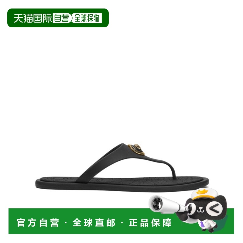 香港直邮Versace ALIA徽标拖鞋 10162481A10983范思哲