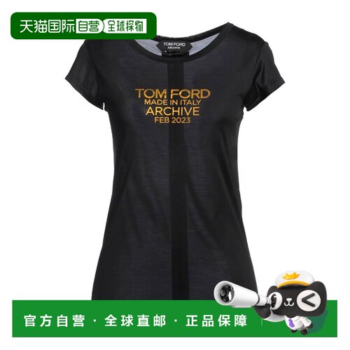 香港直邮TomFord汤姆 福特T女士T恤 【付后1h可退】