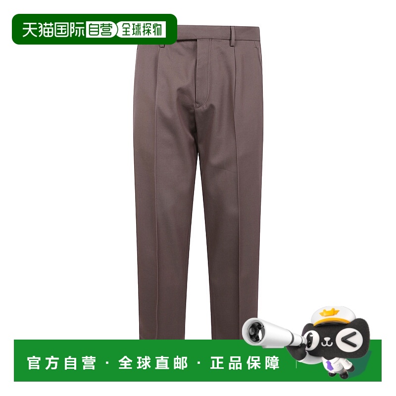 香港直邮Zegna 腰带环休闲裤 UGI04A2TP45